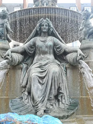 Fontaine de la place Royale à Nantes