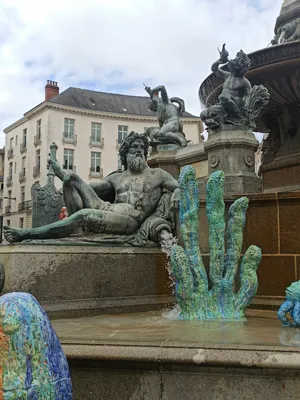 Fontaine de la place Royale à Nantes
