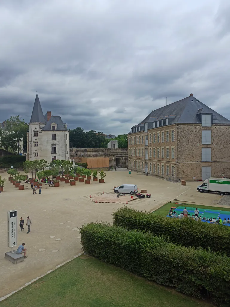 Château des ducs de Bretagne à Nantes