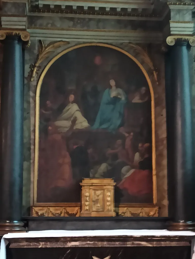 Tableau : La Pentecôte dans l'Église Sainte-Croix de Nantes
