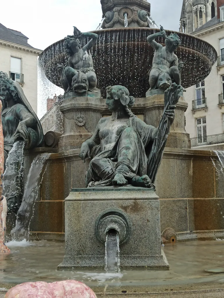 Fontaine de la place Royale à Nantes