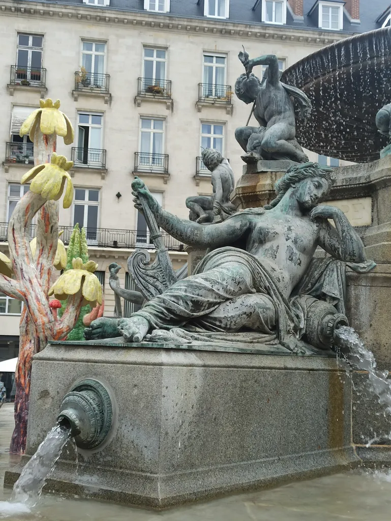 Fontaine de la place Royale à Nantes