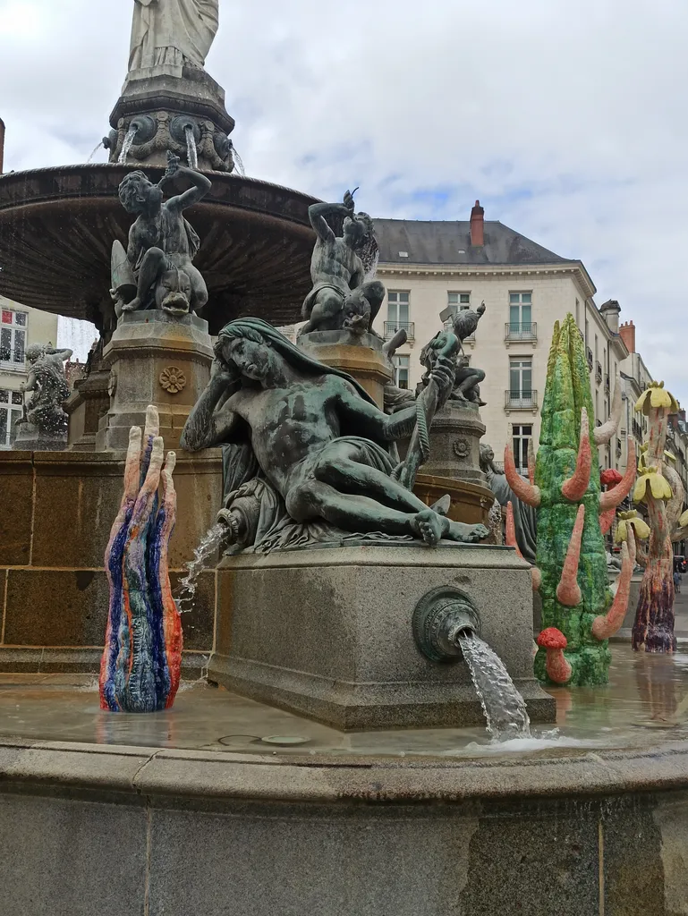 Fontaine de la place Royale à Nantes