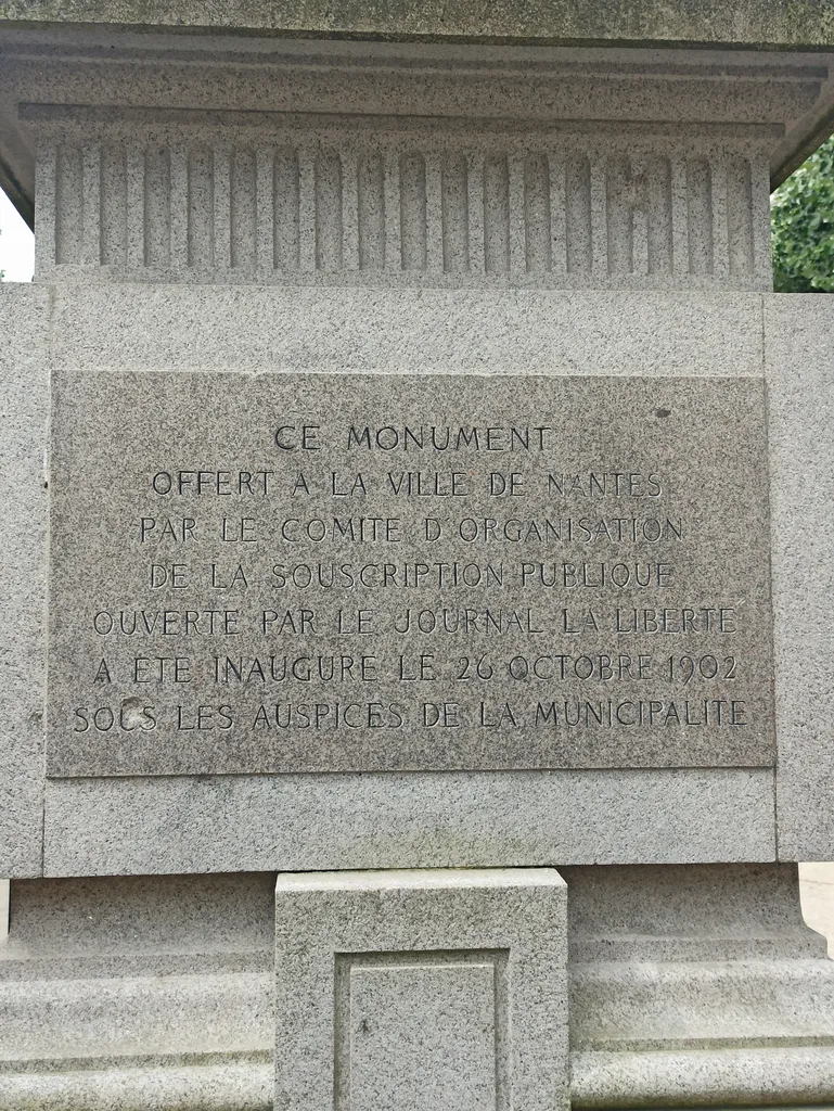 Statue du Colonel Villebois-Mareuil à Nantes